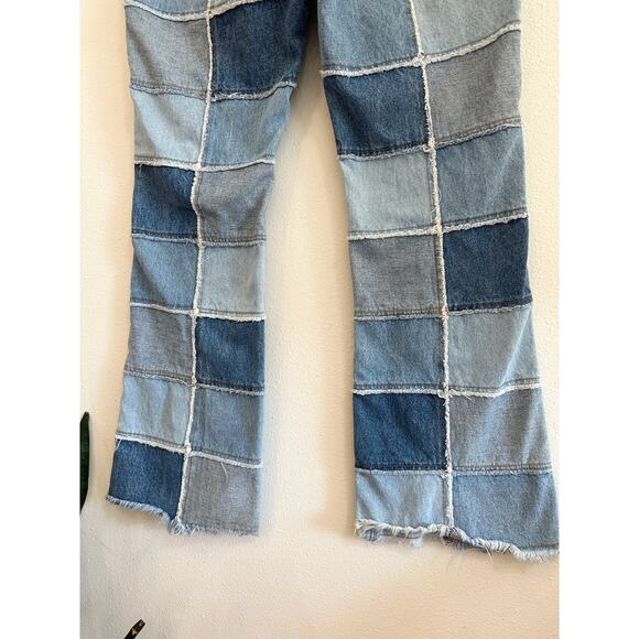 Y2K No Boundaries Patchwork Jeans size 13 - Picture 6 of 16